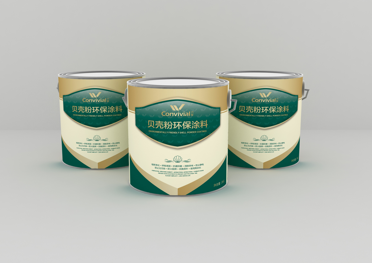 万玺贝壳粉环保涂料(图1)